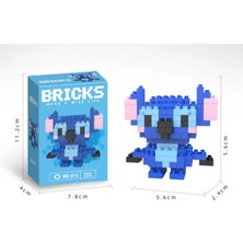 ForWhat Büro Ev Ofis Çocuk Hediyesi Için Mini Stitch Figürlü LEGO Obje
