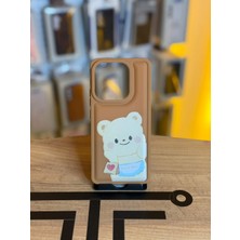 Avcı Teknoloji Market Redmi Note 14 Uyumlu Sevimli Hayvan Figürlü Yumuşak Silikon Telefon Kılıfı