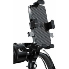 SÜS NR52 Motosiklet Bisiklet Telefon Tutucu Otomatik Kilitleme