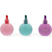 SÜS Cartolerıa Dal 1956 Yazı Ürünleri Varzi Işaretleme Kalemi, 3 Renk, Tek Boynuzlu At, Çeşitli