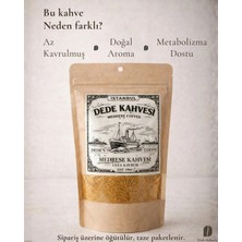 Türk Kahvesi Medrese Serisi Nitelikli Kahve Taş Değirmen Az Kavrulmuş Yumuşak Içim 4'lü Taze Paketlenir Dede Kahvesi