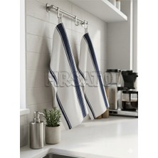Fırsato Sono Serisi - %100 Pamuklu 2’li Premium Mutfak Kurulama Bezi | Servis Peçetesi Seti (50X70 Cm)