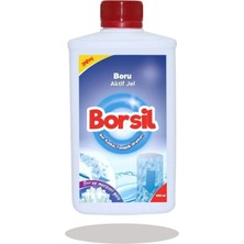 Borsil Boru Aktif Jel 500 ML Lavabo Ve Gider Açıcı Nano Teknoloji Koku Giderici Yoğun Formül