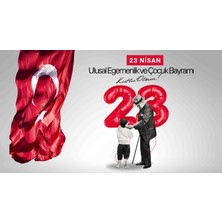 Aden Dijital 23 Nisan Okul Ofis Afiş Pankart Duvar Örtüsü