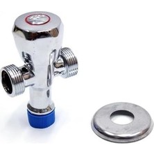 SÜS Çift Su Girişli Çamaşır ve Bulaşık Makine Musluğu