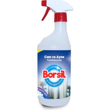 Borsil Cam Ve Ayna Temizleyici 800 ML Nano Teknoloji Parlatıcı