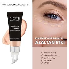 SÜS Concealer 01 Kolajen Içerikli Spf 20 Göz Altı Kapatıcısı