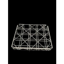 SÜS Pleksi Şeffaf Renk Tek Kişilik Tepsi