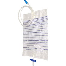 Galena T Musluklu Steril İdrar Torbası 2000 ML Kullanım İçin 10 Adet Paket