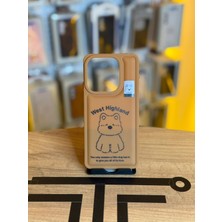 Avcı Teknoloji Market Redmi Note 14 Uyumlu Sevimli Hayvan Figürlü Yumuşak Silikon Telefon Kılıfı