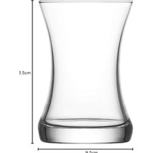 SÜS Zen 6'lı Çay Bardağı