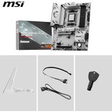 SÜS Msı MB B850 Gamıng Plus WIFI6E Am5 Ddr5 8200MHZ(OC) Dp 2x M.2 USB 10GBS 2,5g Lan Wı-Fı 6e Atx