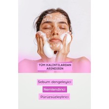 SÜS Yüz Temizleme Köpüğü Gül Suyu ve Aloe Vera Içeren Canlandırıcı, Ferahlatıcı Etkili