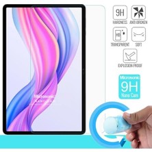 SÜS Honor Pad X9 Glass Cam Ekran Koruyucu [honor Pad X9 ile Uyumlu Ekran Koruyucu - Şeffaf]