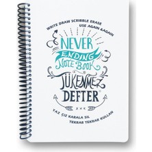 Tükenmez Not Defteri 1 - 15X21 cm