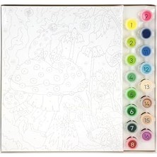 SÜS And Arts Numaralarla Boya Seti Mantar 9207