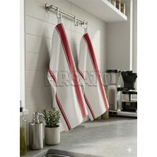 Fırsato Sono Serisi - %100 Pamuklu 2’li Premium Mutfak Kurulama Bezi | Servis Peçetesi Seti (50X70 Cm)