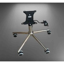 Sandofis Tek Kollu Mekanizma Çift Renk Teker Ofis Koltuğu Seti