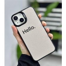 SÜS 13 ve 14 ile Uyumlu Kaplama Hello Tasarımlı Kılıf