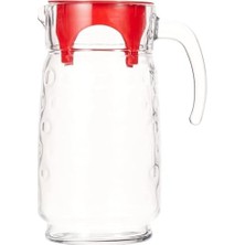 SÜS Rings Kapaklı Sürahi Kırmızı