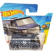 SÜS - 70S Van - Hw Art 2/10 - HKK16 - Short Card - Metal Flake Navy Blue - Mattel 2023