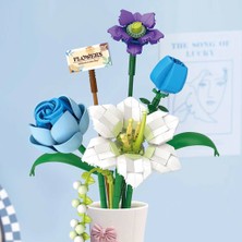 NW NessiWorld LZ4602 Nessiworld Çiçek Blok Seti 488 Parça -Vagon Life