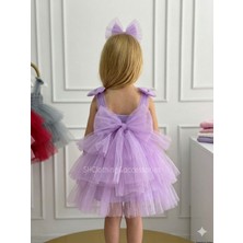 Shclothing Accessory Kız Çocuk Düğün Doğum Günü Parti Elbisesi
