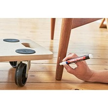 SÜS Edding 8900 Mobilya Rötuş Kalemi - Antik Ceviz - Yuvarlak Uç 1,5-2 mm