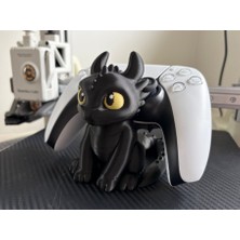 3D Baskı Zamanı Toothless 2 Kumanda Tutucu Ps5