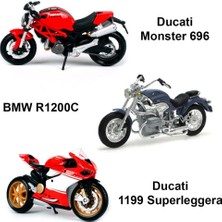 NW NessiWorld 1:18 Nessiworld Motorsiklet (Adet Fiyatıdır)