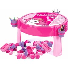 NW NessiWorld 2572 Unıcorn 100 Pcs Bloklu Aktıvıte Masası Montaj