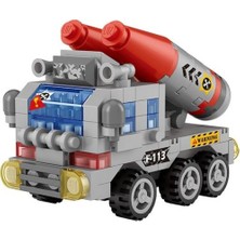 NW NessiWorld LZ8615 Araba Blok Seti Mini Poşet 150 Parça -Vagon Life