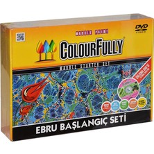 NW NessiWorld Ebru Sanatı Başlangıç Seti Eğitici Dvd'li