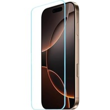 SÜS Cam Ekran Koruyucu 16 Pro Max Ekran Için Hd Görüntü Tamperli Cam, Darbeye Dayanıklı Dinamik Çerçeve Uyumlu, Kılıf Dostu