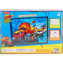 NW NessiWorld BL0048 Blaze Machines 100 Parça Puzzle