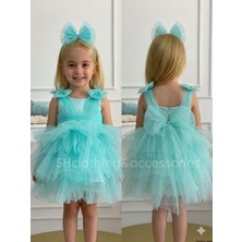 Shclothing Accessory Kız Çocuk Düğün Doğum Günü Parti Elbisesi