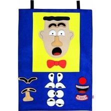 NW NessiWorld AND-5123 Cırtlı Pano Yüz Ifadeleri Erkek