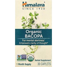 Himalaya Organic Bacopa Monnieri Mental Alertness 30 Caplets