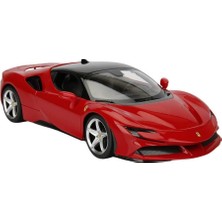 NW NessiWorld 97300 1:14 Ferrari SF90 Stradale Işıklı Uzaktan Kumandalı Araba 34 cm -