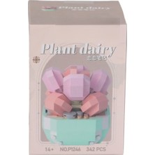 NW NessiWorld P1246 Simülasyon Çiçek Serisi 342 Parça Block Oyuncak