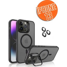 5DM iPhone 13 Uyumlu Magsafe Destekli Askeri Sınıf Darbe Emici Kılıf Kamera Lens Koruması Hediyeli