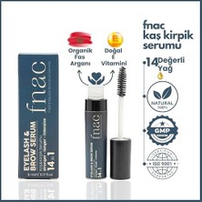 SÜS Fnac | 14 In 1 Eyelash & Brow Serum | Kaş & Kirpik Bakım Yağı | Organik Fas Argan Yağlı - 5 ml