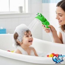 SÜS Sevimli Hayvan Figürlü Bebek Duş Başlığı – Annelerin Yardımcısı Eğitici Banyo Oyuncağı, Kolay Kurulum, El-Göz Koordinasyonu Geliştirici, Çocuklar Için Renkli ve Eğlenceli