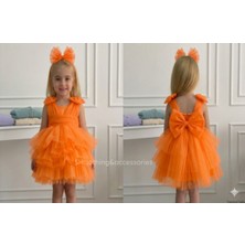 Shclothing Accessory Kız Çocuk Düğün Doğum Günü Parti Elbisesi