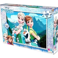 NW NessiWorld 100 Parça Frozen Puzzle