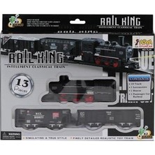 NW NessiWorld TL05 13 Parça Işıklı Klasik Tren- Şim