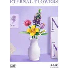 NW NessiWorld LZ4604 Nessiworld Çiçek Blok Seti 608 Parça -Vagon Life