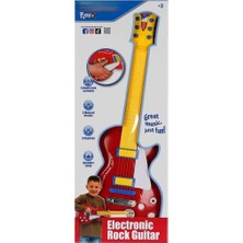 NW NessiWorld 2045831 Gitar Elektronik Tuşlu Telli Askılı Krmz