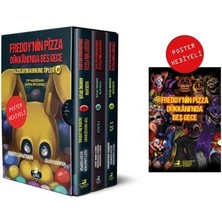 SÜS Fazbear'in Korkunç Tipleri Serisi - 3 Kitap Takım (Kutulu)