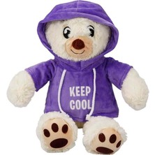 NW NessiWorld Kapşonlu Peluş Ayı 30 Cm.
